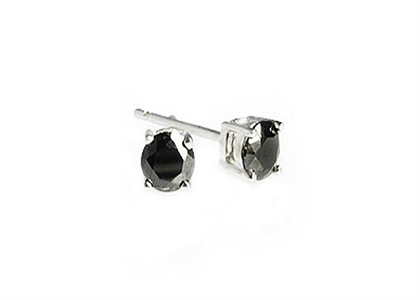 Gemstone Solitaire Stud Earring